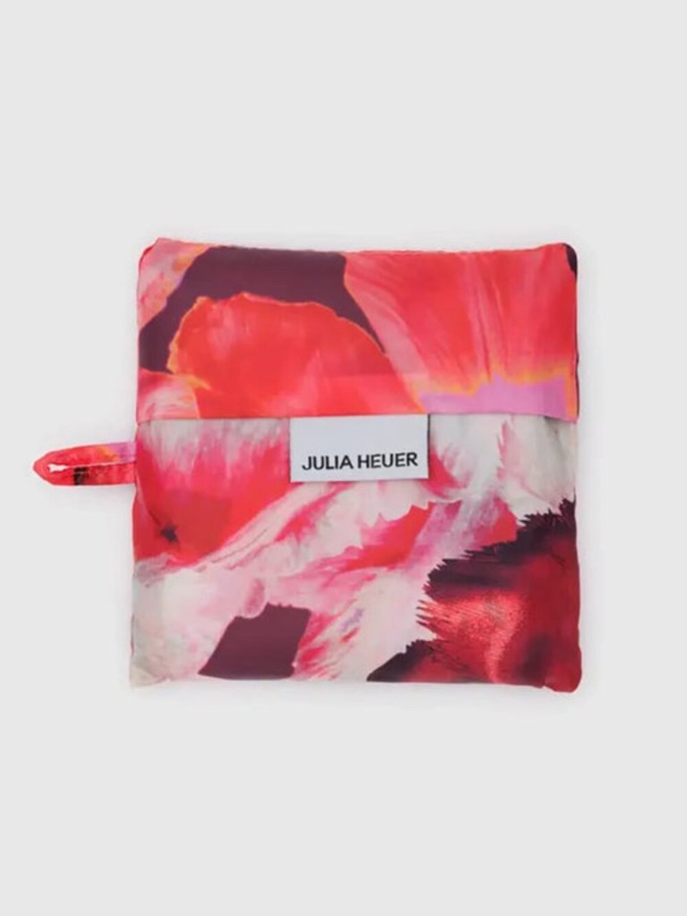NWT BAGGU Julia Heuer Floral Standard Reusable Bag - ISA